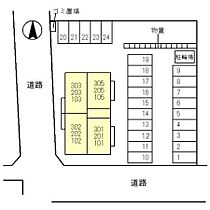 レフィーノ 305 ｜ 福井県福井市高木中央２丁目4111（賃貸アパート1LDK・3階・42.79㎡） その3