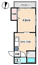 第二金家ビル 307 ｜ 山口県下関市山の田本町（賃貸アパート1DK・3階・27.08㎡） その2