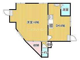 大堀ビル 1F右 ｜ 山口県下関市田中町（賃貸アパート1DK・1階・39.60㎡） その2