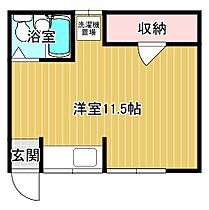 桃ケ丘アパートB棟 5 ｜ 山口県下関市貴船町１丁目（賃貸アパート1R・2階・24.84㎡） その2