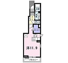 グーフォB  ｜ 山口県下関市新垢田北町（賃貸アパート1R・1階・32.94㎡） その2