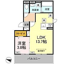 サン・フローラ 101 ｜ 山口県下関市一の宮町２丁目（賃貸アパート1LDK・1階・42.97㎡） その2