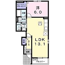 ストラッセI  ｜ 山口県下関市豊浦町大字川棚（賃貸アパート1LDK・1階・45.34㎡） その2