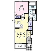 ウイングコートI  ｜ 山口県下関市富任町６丁目（賃貸アパート1LDK・1階・42.39㎡） その2