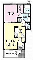 S＆AスクエアVI  ｜ 山口県下関市王司本町１丁目（賃貸アパート1LDK・1階・45.09㎡） その2