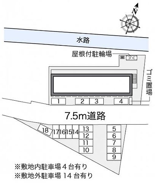 レオパレス加納院吉田 106｜茨城県取手市吉田(賃貸アパート1K・1階・23.18㎡)の写真 その3