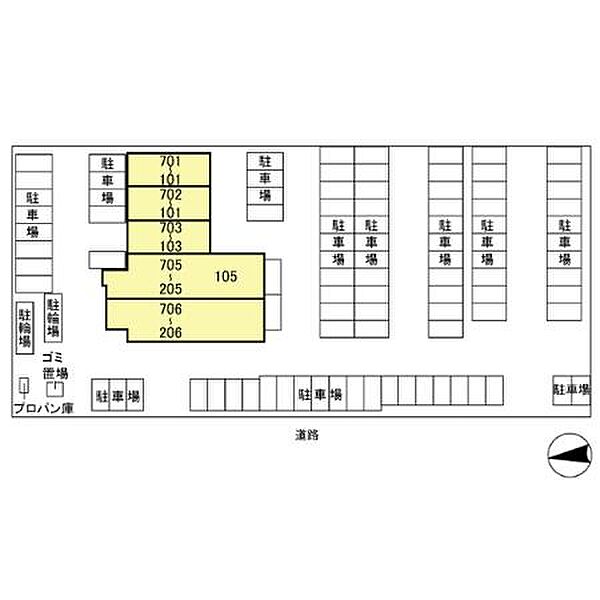 Park Side Residence（パークサイドレジデンス） 602｜茨城県つくば市学園南2丁目(賃貸マンション1LDK・6階・50.12㎡)の写真 その20