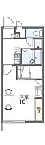 レオパレスアクセス岡芹 201 ｜ 茨城県筑西市岡芹895-1（賃貸アパート1K・2階・23.18㎡） その2