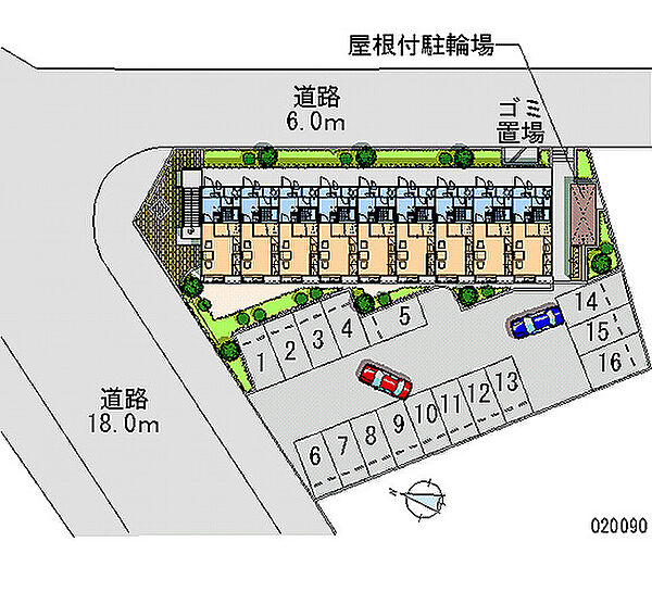 レオパレス東部 204｜茨城県下妻市田町1丁目(賃貸アパート1K・2階・23.18㎡)の写真 その16