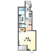 ルピナス 102 ｜ 茨城県取手市白山3丁目（賃貸アパート1K・1階・33.56㎡） その2