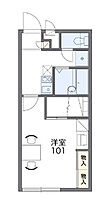 レオパレスティエラIII 207 ｜ 茨城県つくば市観音台1丁目37-10（賃貸アパート1K・2階・21.81㎡） その2