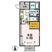 アドバンス 101 ｜ 茨城県筑西市直井（賃貸アパート1K・1階・30.33㎡） その2