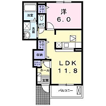 アクティブ・ウィングV 102 ｜ 茨城県筑西市布川（賃貸アパート1LDK・1階・42.80㎡） その2