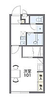 レオパレスティエラI 308 ｜ 茨城県つくば市観音台1丁目37-10（賃貸マンション1K・3階・23.18㎡） その2