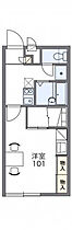 レオパレスヤマヒコ 103 ｜ 茨城県下妻市下妻乙（賃貸アパート1K・1階・23.18㎡） その2