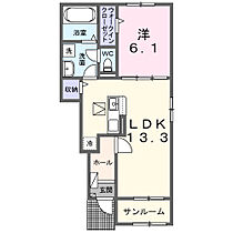 ラ　コリーナG 105 ｜ 茨城県つくばみらい市小絹368-1（賃貸アパート1LDK・1階・50.01㎡） その2