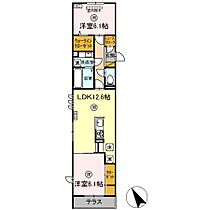 MIRAI’S 103 ｜ 茨城県守谷市本町字坂町574番3、575番3（賃貸アパート2LDK・1階・60.49㎡） その2