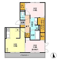 AIRY HILLS　C 201 ｜ 茨城県守谷市本町721-28（賃貸アパート2LDK・2階・54.67㎡） その2