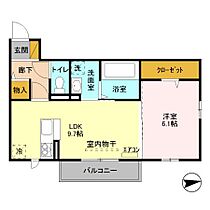 Always Friendly 学園南 302 ｜ 茨城県つくば市学園南3丁目（賃貸アパート1LDK・3階・40.01㎡） その2