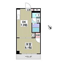 L avenir Ka・su・ga 607 ｜ 茨城県つくば市春日1丁目3番1号（賃貸マンション1DK・6階・29.00㎡） その2