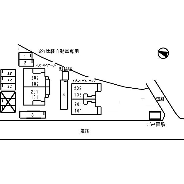 画像21:駐車場