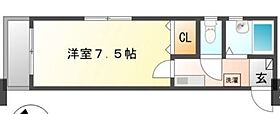 サンライズ南1号館 103 ｜ 茨城県牛久市南1丁目6-10（賃貸アパート1K・1階・22.14㎡） その2