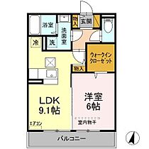 Ｄ-ｒｏｏｍ住吉 105 ｜ 茨城県稲敷郡阿見町住吉2丁目18-12（賃貸アパート1LDK・1階・40.07㎡） その2