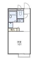 レオパレスリベエール 106 ｜ 茨城県牛久市ひたち野東4丁目32-5（賃貸アパート1K・1階・20.28㎡） その2