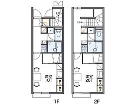 レオパレスガイア 103 ｜ 茨城県つくば市大角豆572-1（賃貸アパート1K・1階・23.61㎡） その2