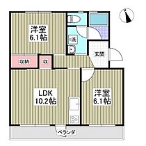 サンシャイン新真鍋 304 ｜ 茨城県土浦市真鍋新町3番地11（賃貸マンション2LDK・3階・49.69㎡） その2