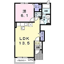 フェリーチェ　レナール　I 101 ｜ 茨城県石岡市石岡2378-1（賃貸アパート1LDK・1階・44.75㎡） その2