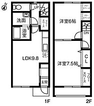 Maison de Sray II（メゾンドサライ）Ｂ 106 ｜ 茨城県つくば市谷田部1177（賃貸アパート2LDK・1階・59.64㎡） その2