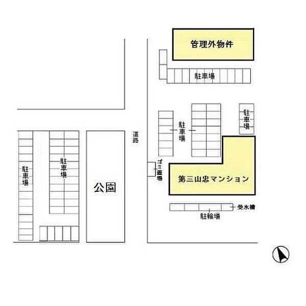 第3山忠マンション 402｜茨城県土浦市中神立町(賃貸マンション3LDK・4階・58.26㎡)の写真 その21