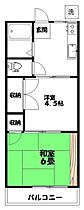 グリーンハイム 202 ｜ 茨城県牛久市南4丁目28-6（賃貸アパート2K・2階・28.60㎡） その2