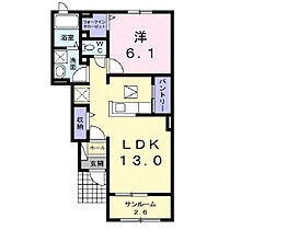 グランディールIII 102 ｜ 茨城県土浦市真鍋4丁目12-37（賃貸アパート1LDK・1階・50.12㎡） その2