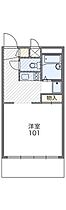 レオパレスフラワー 208 ｜ 茨城県土浦市中村南4丁目（賃貸アパート1K・2階・23.18㎡） その2