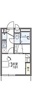 レオパレスプリマベーラ 201 ｜ 茨城県土浦市田中1丁目（賃貸アパート1K・2階・19.87㎡） その2