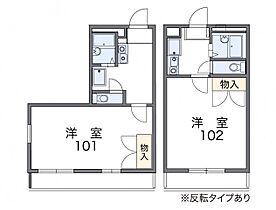 レオパレスサクセスI 303 ｜ 茨城県龍ケ崎市松ケ丘1丁目25-23（賃貸マンション1K・3階・23.18㎡） その2