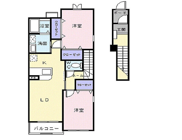 画像2:間取図