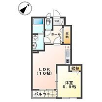 パサニアテラス 107 ｜ 茨城県牛久市猪子町（賃貸アパート1LDK・1階・40.93㎡） その2