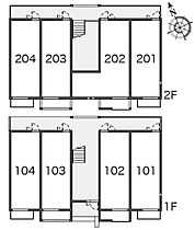 ミランダGRANDEURII 202 ｜ 茨城県土浦市並木3丁目10-8（賃貸アパート1DK・2階・34.13㎡） その16