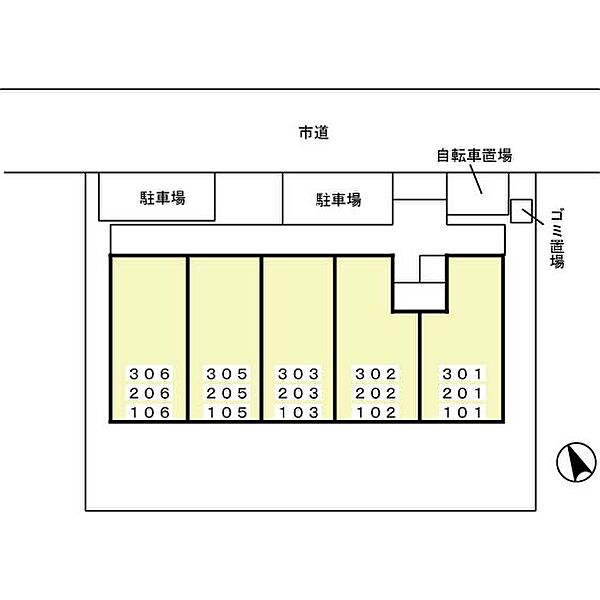 コンフォール.Ｋ 105｜千葉県柏市明原1丁目(賃貸アパート1K・1階・30.03㎡)の写真 その3