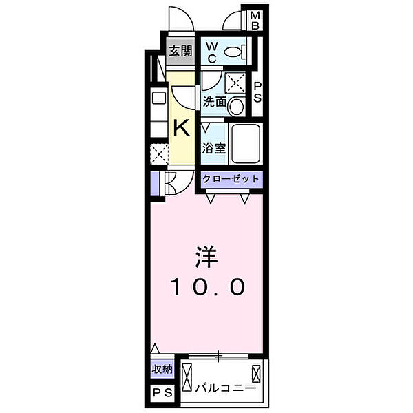 オークリーフビレッジ 302｜千葉県柏市若柴(賃貸マンション1K・3階・31.79㎡)の写真 その2
