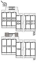 レオパレスエターナルI 209 ｜ 千葉県柏市船戸1丁目15-3（賃貸マンション1K・2階・20.81㎡） その3