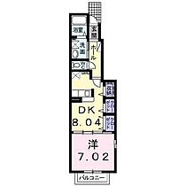 サンローレル 101 ｜ 千葉県柏市篠籠田1381-52（賃貸アパート1DK・1階・40.03㎡） その2