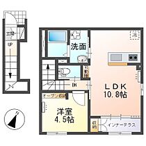 ECRIN（エクラン） 201 ｜ 千葉県柏市大井1837(仮)（賃貸アパート1LDK・1階・43.07㎡） その2