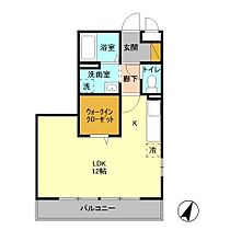 セレニティーホームズＡ 101 ｜ 千葉県柏市豊四季210（賃貸アパート1K・2階・33.78㎡） その2