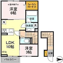 イルミナーレ 203 ｜ 千葉県流山市大字加461-3（賃貸アパート2LDK・2階・49.63㎡） その2