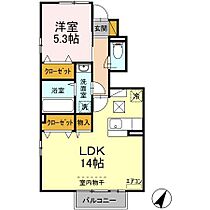 メゾンリッシュ　C 101 ｜ 千葉県柏市豊住3丁目6-8（賃貸アパート1LDK・1階・48.23㎡） その2