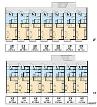 レオパレスフルールI 107 ｜ 千葉県柏市高田1042-18（賃貸アパート1K・1階・23.18㎡） その3